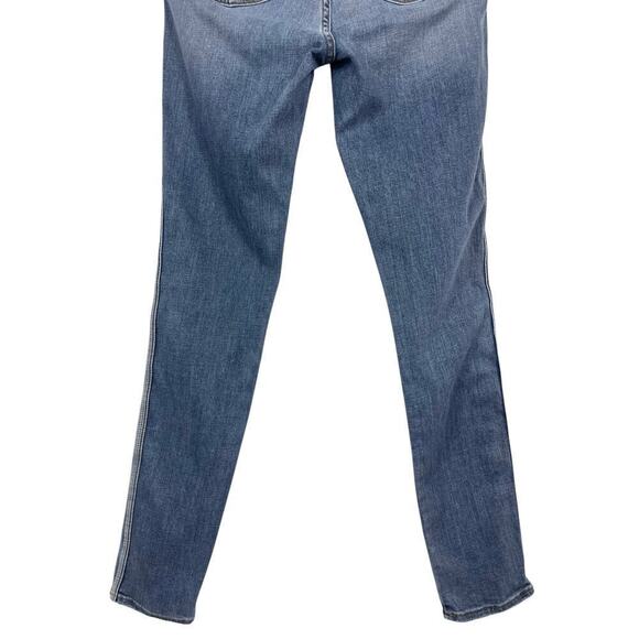 Good American Good Waist Athletic Stripe Jeans High Rise Skinny Leg Size 6 / 28 - Picture 14 of 16